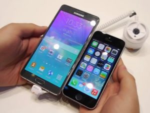 Сравнение iPhone X Samsung Galaxy Note 8